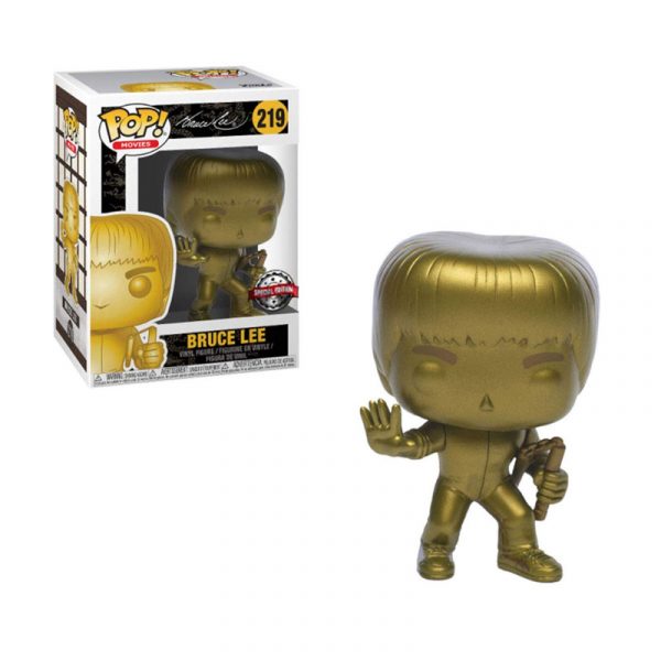 Bruce lee gold funko
