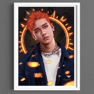 Bang Chan Orange - Stray Kids