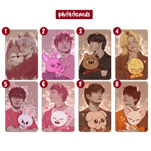 Photocards Stray Kids + SKZoo