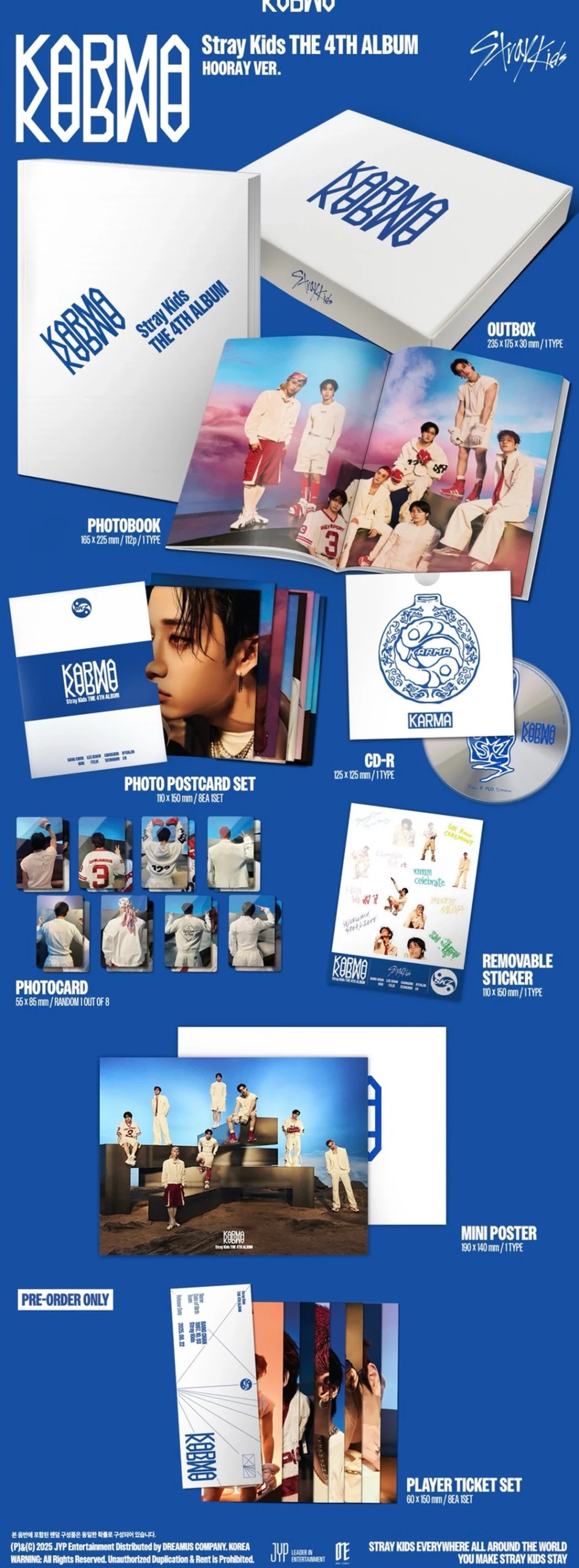 STRAY KIDS - KARMA 4TH ALBUM STANDARD - Imagen 3