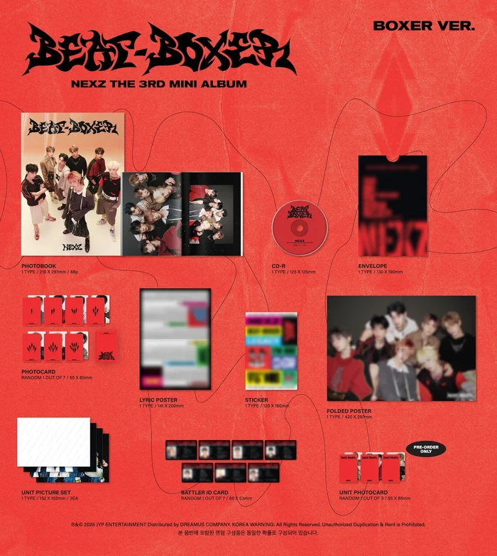 NEXZ - BEAT-BOXER (THE 3RD MINI ALBUM) - Imagen 3
