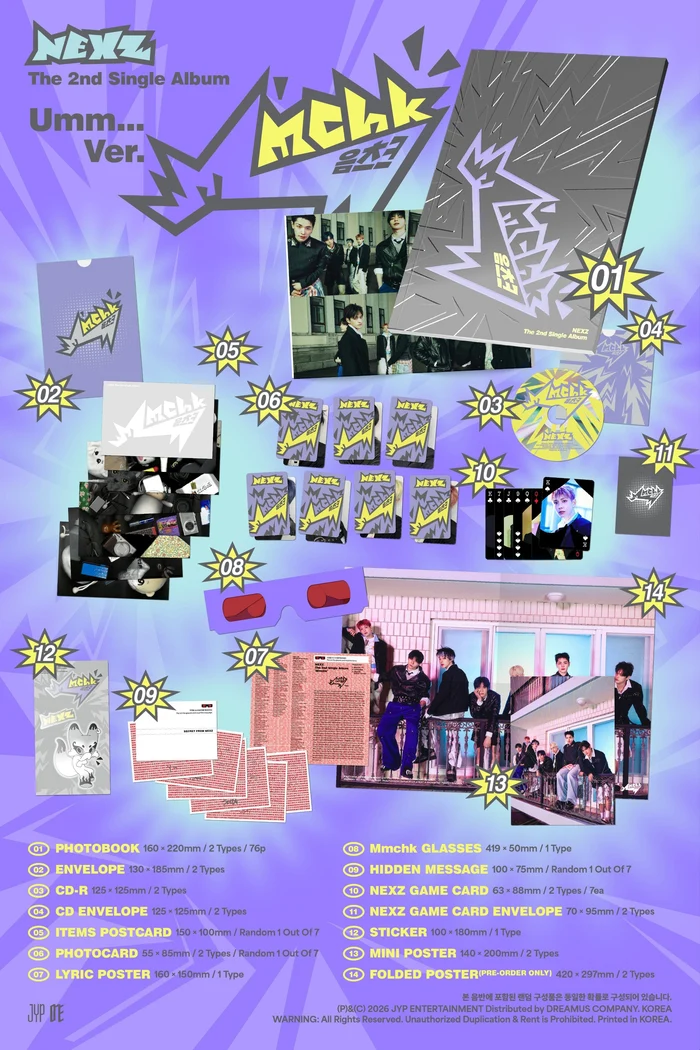 NEXZ - MMCHK (THE 2ND SINGLE ALBUM) - Imagen 3