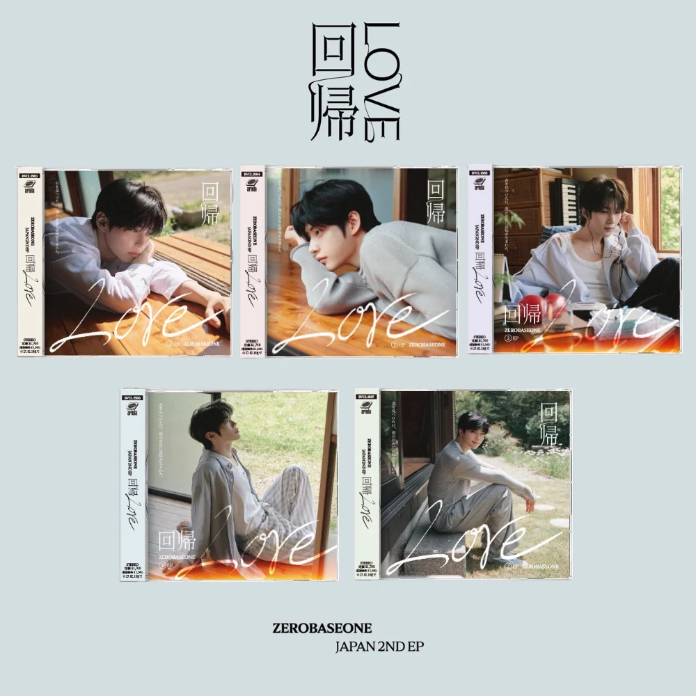 Zerobaseone  回帰 Love 2nd Japanese EP